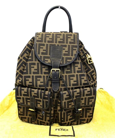 backpack fendi zucca|how to authenticate fendi handbag.